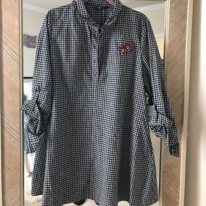 Zara Plaid Shirt Dress